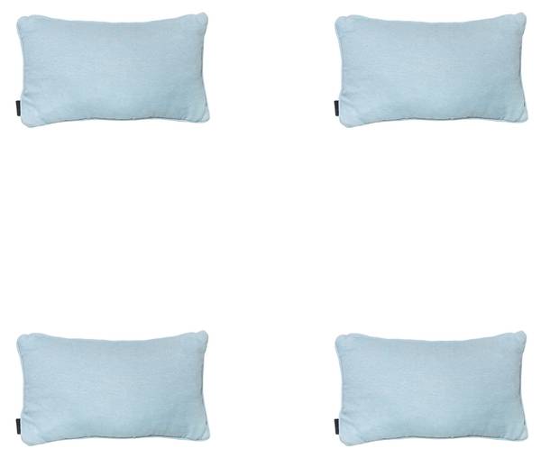 Dekokissen Neapel 4er-Set Blau