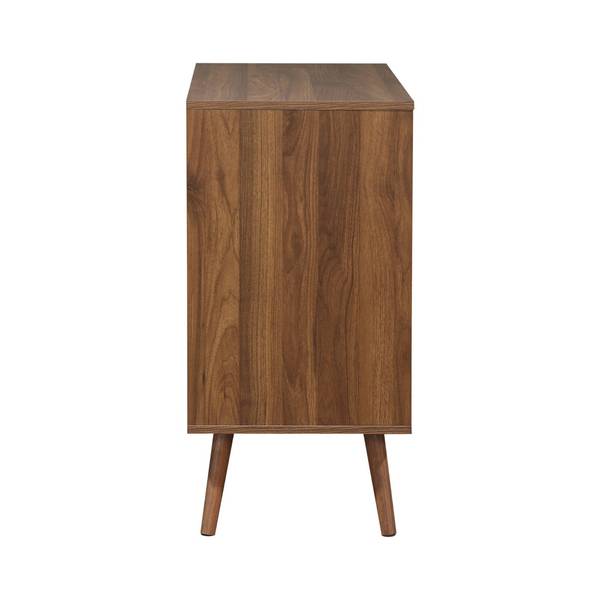 Kommode Nepal Braun - Holz teilmassiv - 40 x 80 x 80 cm