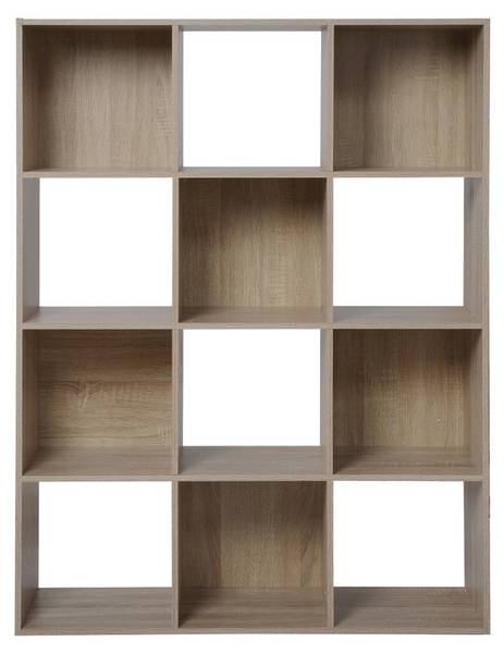Regal 11717 Braun - Holzwerkstoff - 30 x 125 x 94 cm