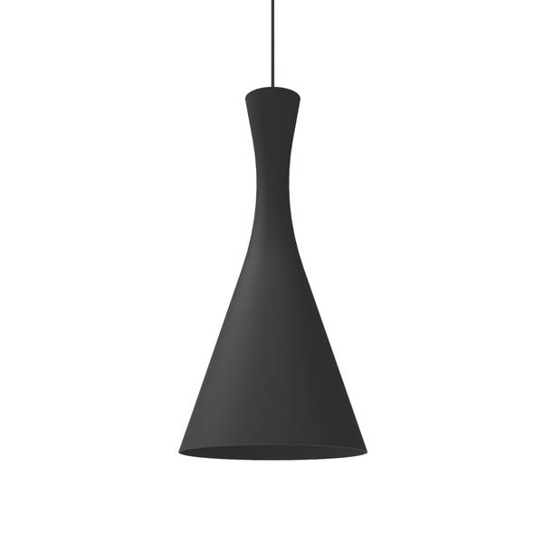 Pendelleuchte Jaqueline Schwarz - Durchmesser Lampenschirm: 30 cm