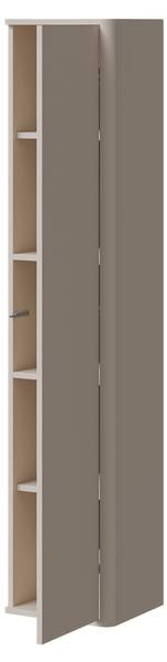 Wohnwand Philippe VIII Beige - Holzwerkstoff - 190 x 164 x 31 cm