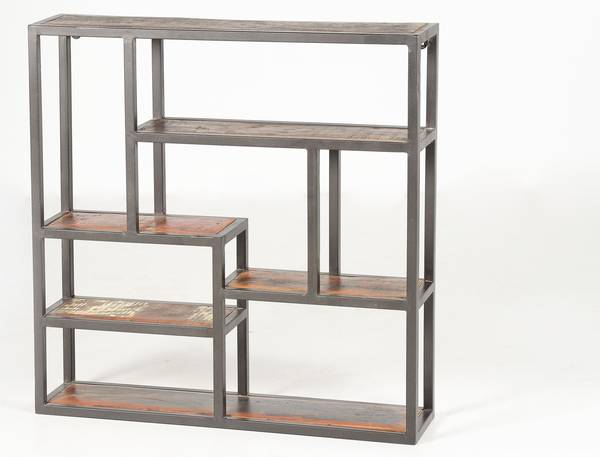 Hängeregal 6999 Braun - Massivholz - 18 x 80 x 80 cm