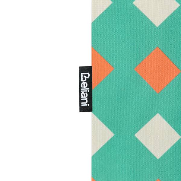 Dekokissen CANNA 3-tlg Beige - Grün - Orange - Textil - 45 x 10 x 45 cm