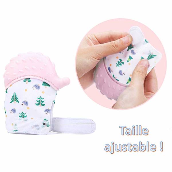 Beißhandschuh igel Tiny Grau