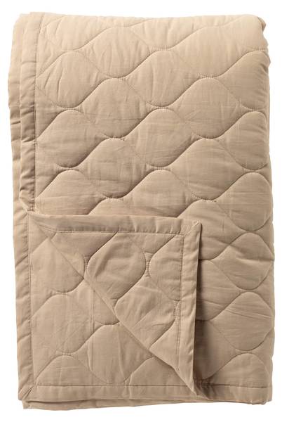 Wohndecke und Kissen Romee 3er Set Weiß - Textil - 260 x 60 x 60 cm