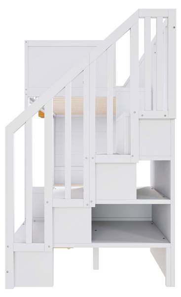 Etagenbett K-1790 Weiß
