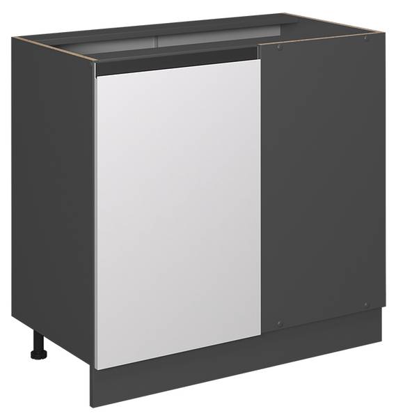 Keukenfront R-Line 39509 wit - plaatmateriaal op houtbasis - 40 x 72 x 2 cm