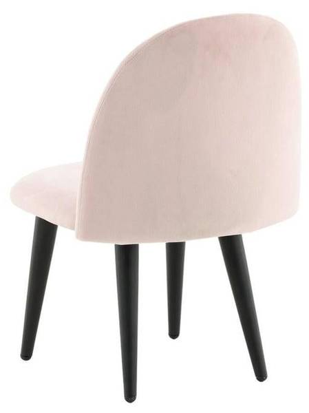 Chaise d’enfant Velvet Rose foncé
