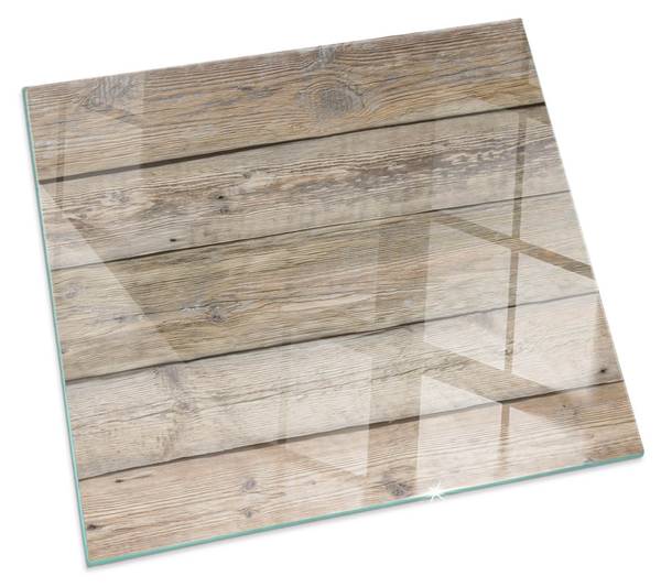 Glasplatte Balken 60 x 60 cm