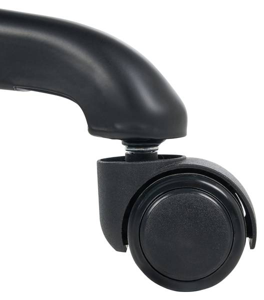 Bürostuhl MELOCUSH Schwarz - Cremeweiß - Silber - Weiß