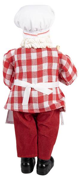 Weihnachtsmann Xmas&Dominic Rot - Textil - 19 x 45 x 22 cm