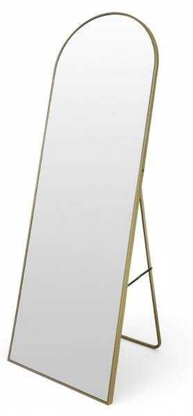 Standspiegel FRAM Gold - Glas - 50 x 150 x 3 cm