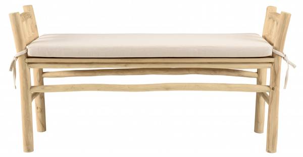 Bänke von WILL Braun - Massivholz - 40 x 66 x 128 cm