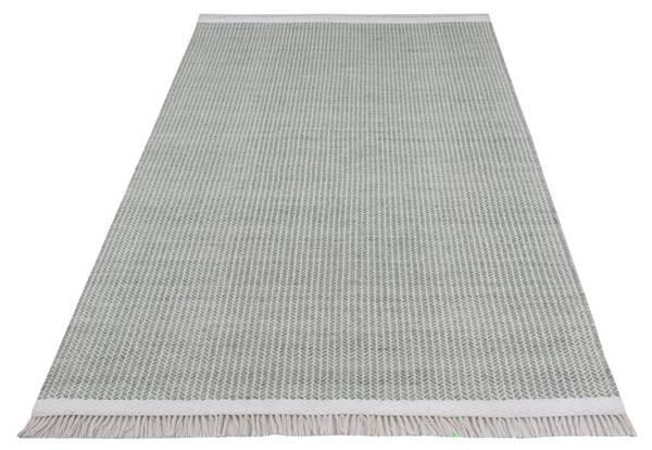 Outdoorteppich Modern Türkis - Kunststoff - 160 x 1 x 230 cm