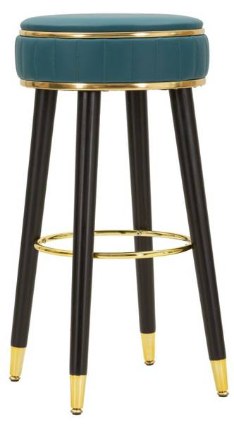 Barhocker London V Kunstleder - 38 x 75 x 38 cm