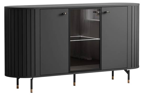Kommode ELODIE 3D Schwarz
