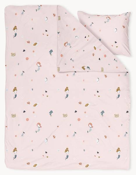 Bettwäsche Set MERMAID 2 tlg 140 x 200 cm