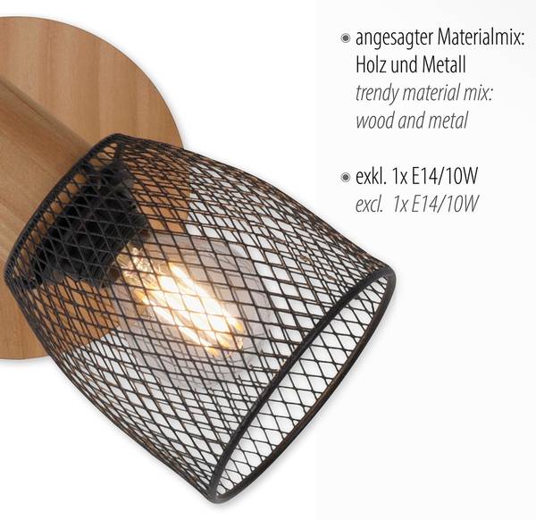 LED Deckenleuchte TAMIS 12 x 15 cm