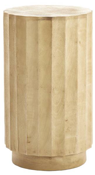 Tisch ELLENA Braun - Massivholz - 35 x 60 x 35 cm