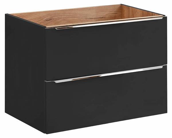 Waschtisch TOSKANA-56-143 Grau - Holzwerkstoff - 81 x 61 x 46 cm
