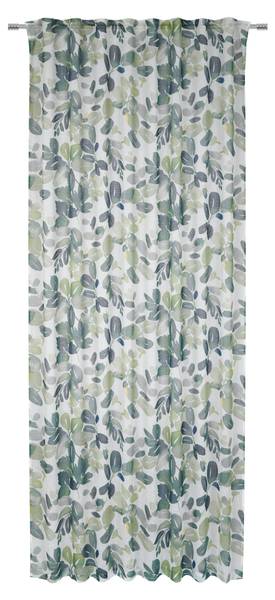 Fertigvorhang STEFFI Grün - Textil - 135 x 255 x 1 cm