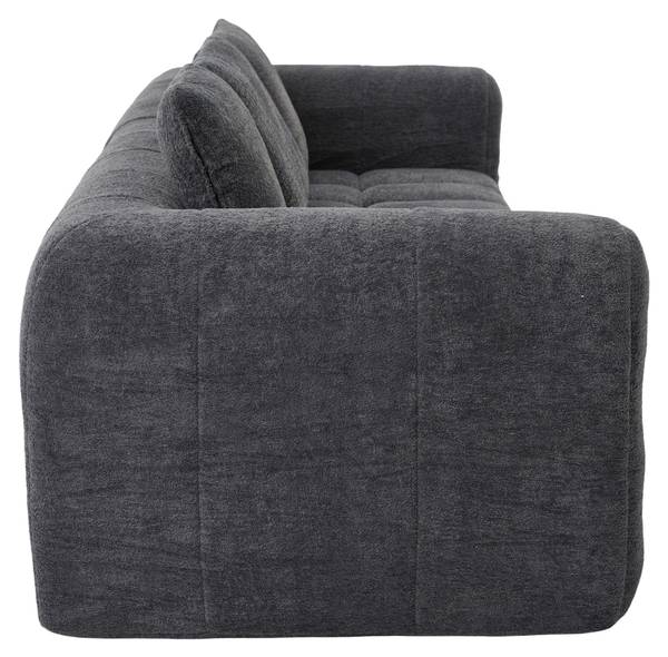 4-Sitzer Sofa LF-RSN-PRM Grau - Webstoff - 260 x 70 x 96 cm