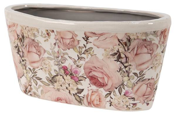 Blumentopf Montserratsi Pink - Keramik - 13 x 14 x 27 cm