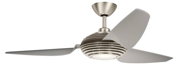 Ventilateur De Plafond Voya Beige - Polycarbonate - 152 x 38 x 152 cm