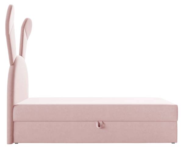 Boxspringbett Bunny Light Links Hellrosa