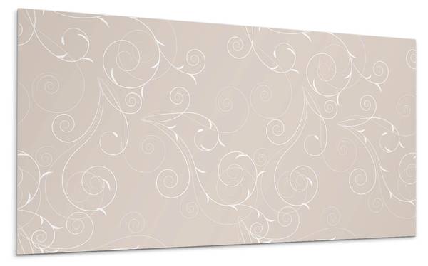Klebepaneele Spirale Blatt Zart 100 x 50 cm