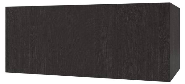 Küchenoberschrank Modul O13 Schwarz - Holzwerkstoff - 70 x 53 x 130 cm