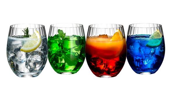 Cocktailgläser Mixing Tonic 4er Set Glas - 2 x 12 x 2 cm