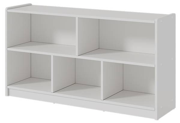 Kinderregal Conny 42808 Weiß - Holzwerkstoff - 112 x 61 x 30 cm