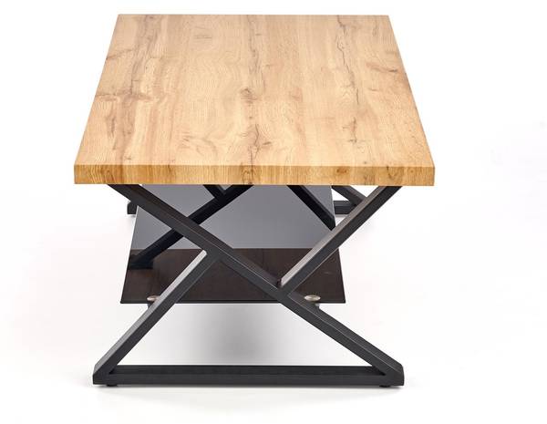 Couchtisch Xena Braun - Holzwerkstoff - 110 x 45 x 60 cm