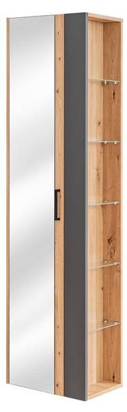 Hochschrank MADERA HC45 1D Beige - Melamin - 45 x 170 x 31 cm