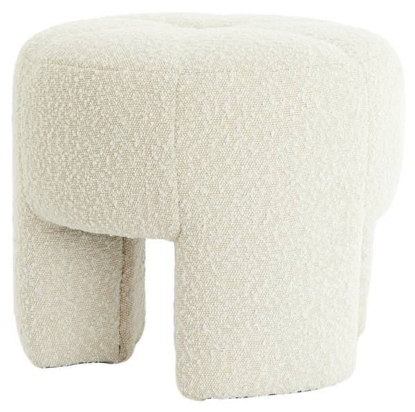 Sitzmöbel BATOEMI Weiß - Massivholz - 51 x 45 x 51 cm