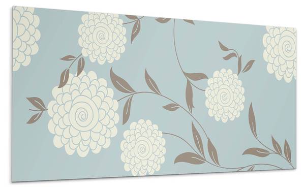 Klebepaneele Blumen Blatt-Muster kaufen