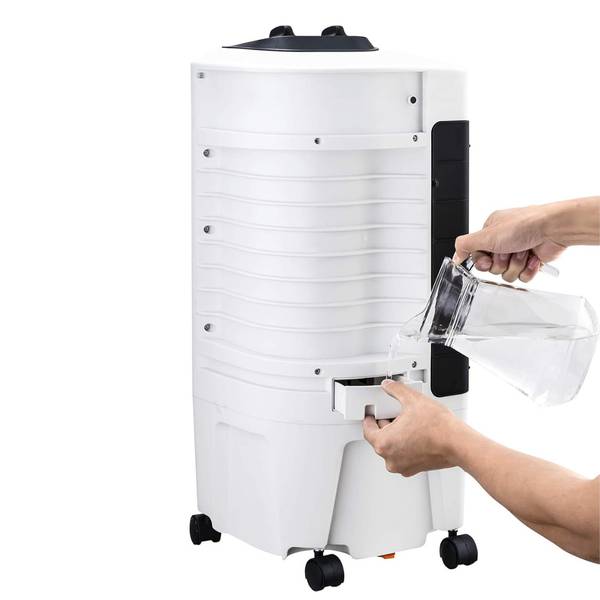 Mobile Klimaanlage TC09OF Luftkühler Schwarz - Weiß - ABS - 30 x 66 x 28 cm