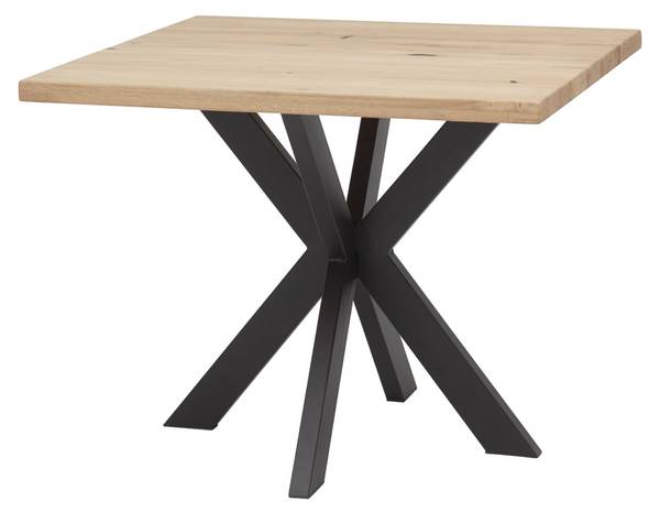 Essgruppe Miri Grau - Eiche - 76 x 100 cm