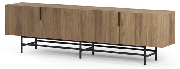 TV-Lowboard RIMA Braun - Holzwerkstoff - 35 x 55 x 200 cm