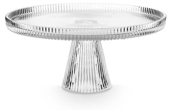 Tortenständer Transparent 25 x 25 cm