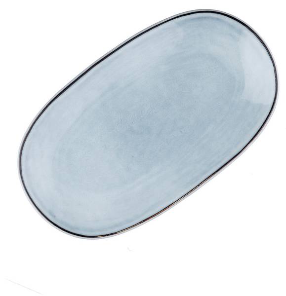 Plateau de service CLOUD Blanc - Céramique - 24 x 13 x 39 cm