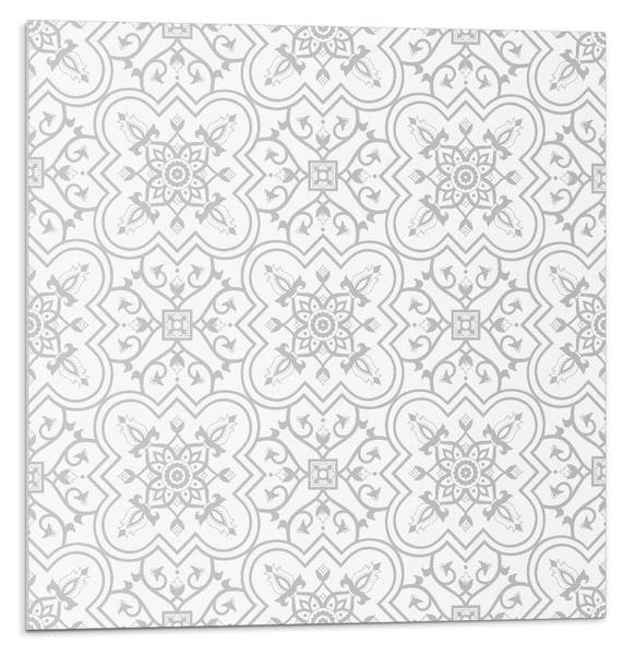 Fliesen Florale Ornamente 4er Set 50 x 50 cm