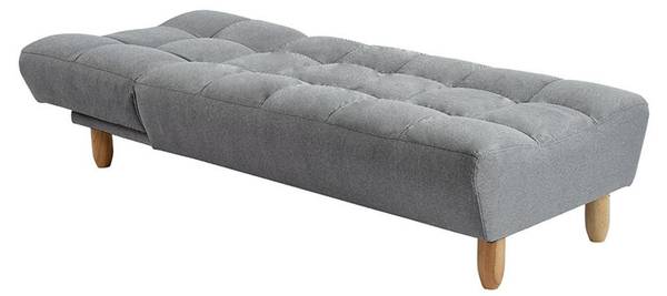 Recamiere mit Schlaffunktion ESTEBAN Grau