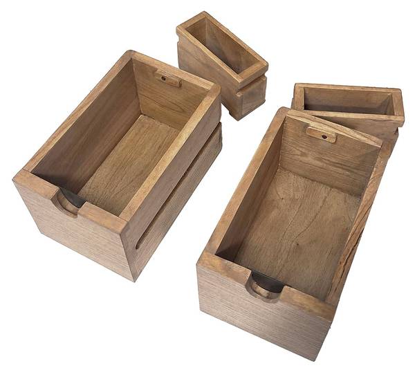 Vitrinenschrank Scandi Beige - Holz teilmassiv - 105 x 180 x 40 cm