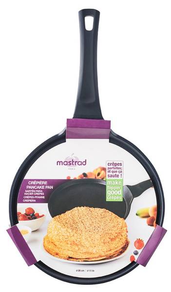 Crêpepfanne F63389 Schwarz - Metall - 29 x 9 x 47 cm