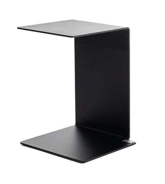 Bijzettafel KALEA zwart - staal - 35 x 45 x 30 cm