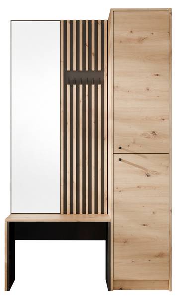 Garderobe Ancerta Eiche