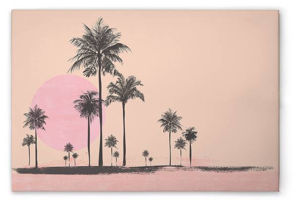 Leinwandbild Miami Beach Sun 2 90 x 60 cm