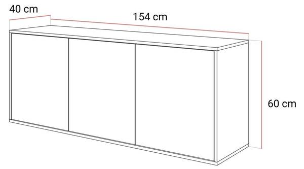 Kommode SANAYI 2 Höhe: 60 cm
